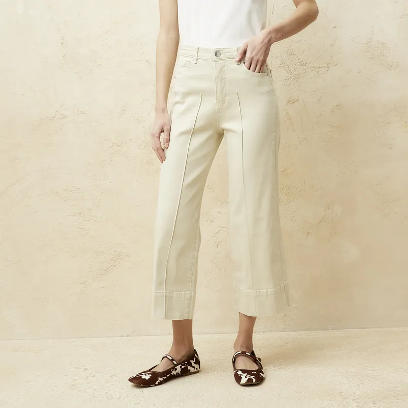 BASEMENT - Jeans Culotte Mujer Basement