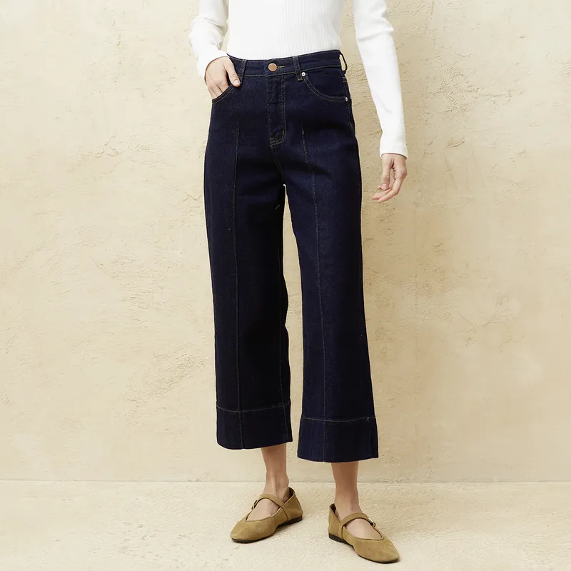 BASEMENT - Jeans Wide Leg Mujer Basement