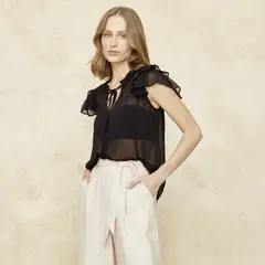 BASEMENT - Blusa Sin Manga Mujer