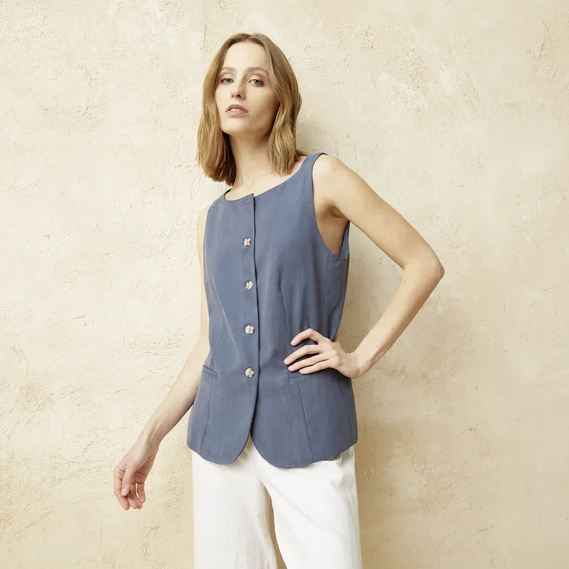 BASEMENT - Vest Mujer Basement