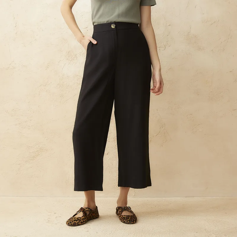 BASEMENT - Pantalón Culotte Mujer Basement