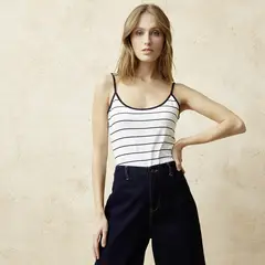 BASEMENT - Polera Sin Mangas Mujer