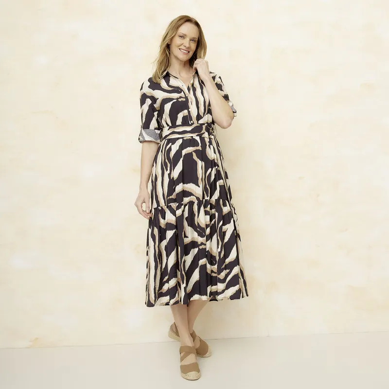 S COCCI - Vestido Midi Mujer S.Cocci