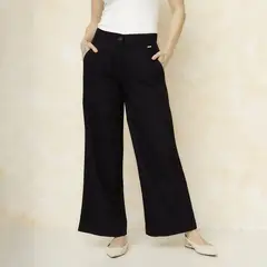 S COCCI - Pantalón Tiro Alto Lyocell Mujer S.Cocci