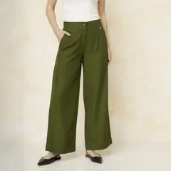 S COCCI - Pantalón Tiro Alto Lyocell Mujer S.Cocci