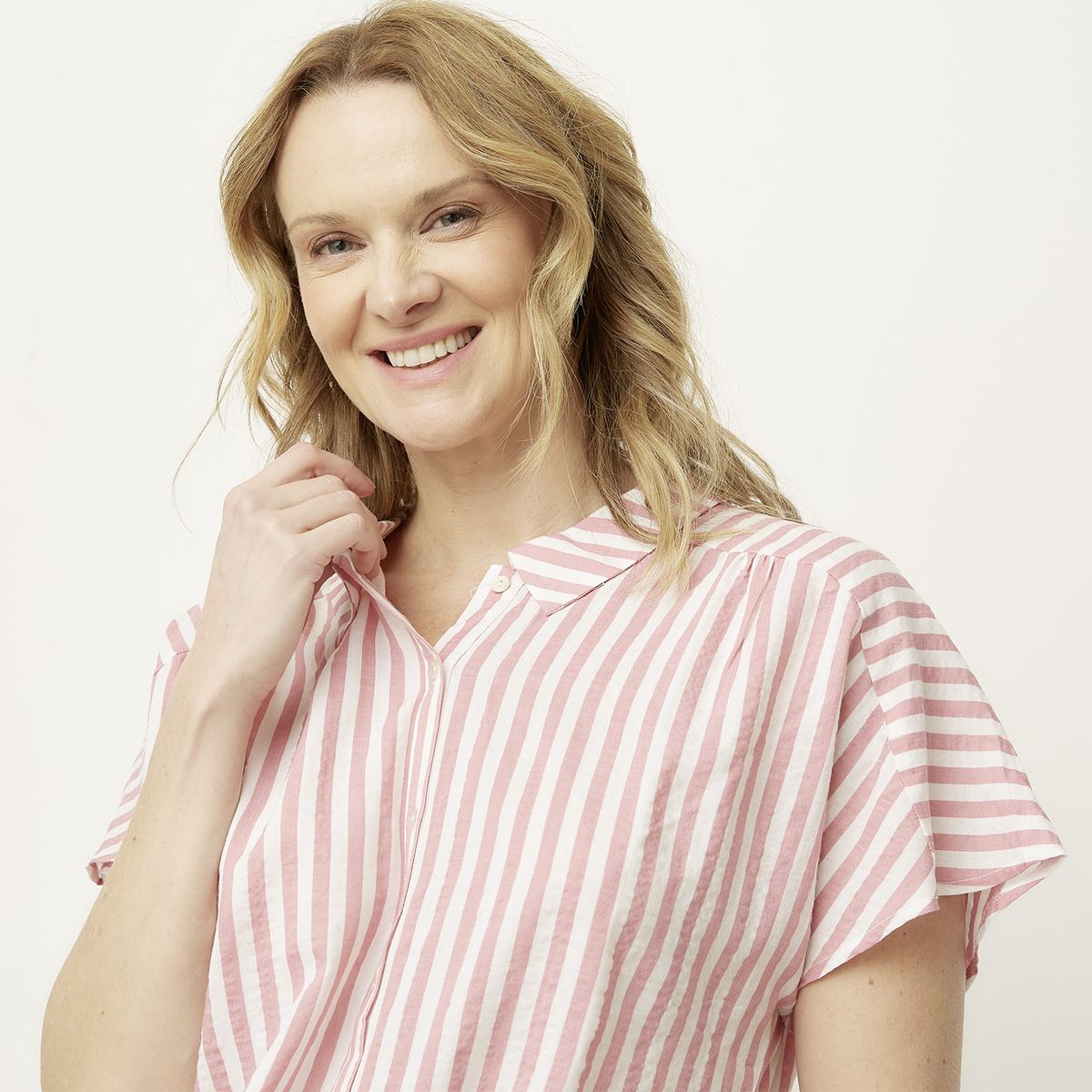 NEWPORT - Blusa Manga Corta Mujer Newport