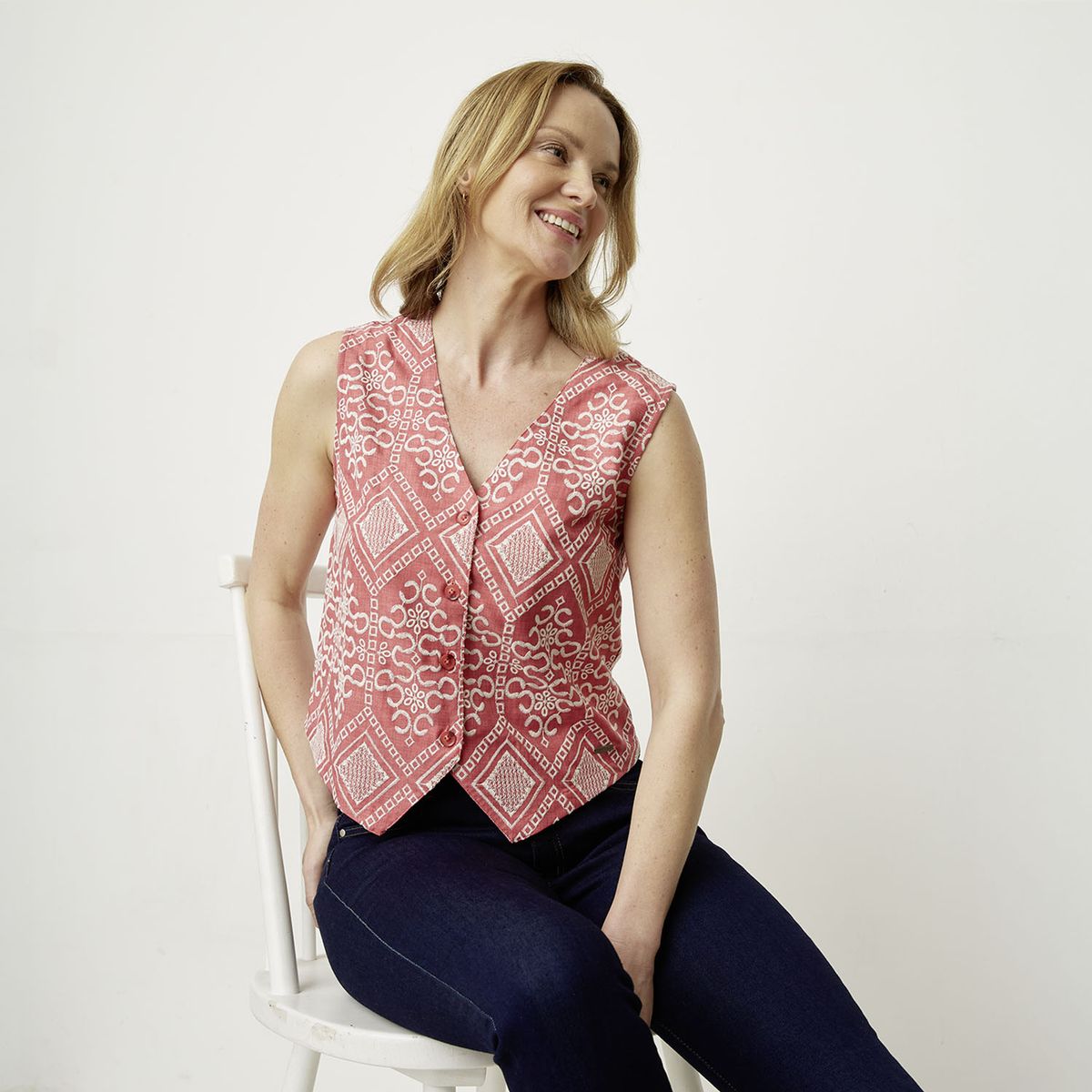 NEWPORT - Blusa Sin Manga Mujer Newport