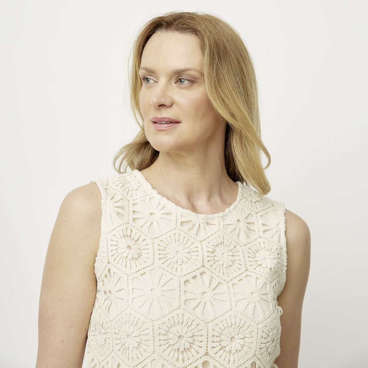 NEWPORT - Polera Sin Manga Algodón Mujer Newport