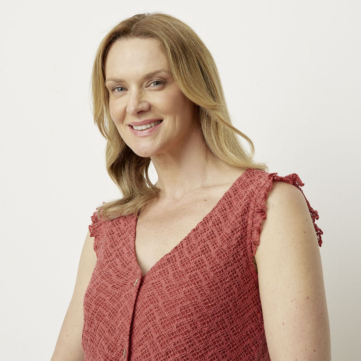 NEWPORT - Polera Sin Manga Algodón Mujer Newport