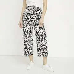 NEWPORT - Pantalón Culotte Tiro Alto Mujer