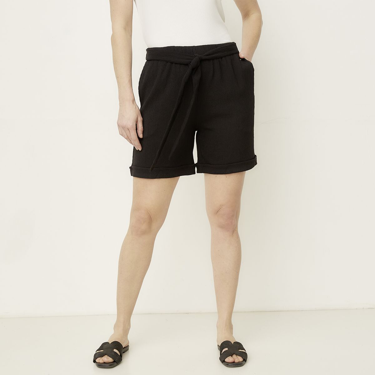 NEWPORT - Short Tiro Alto Mujer Newport