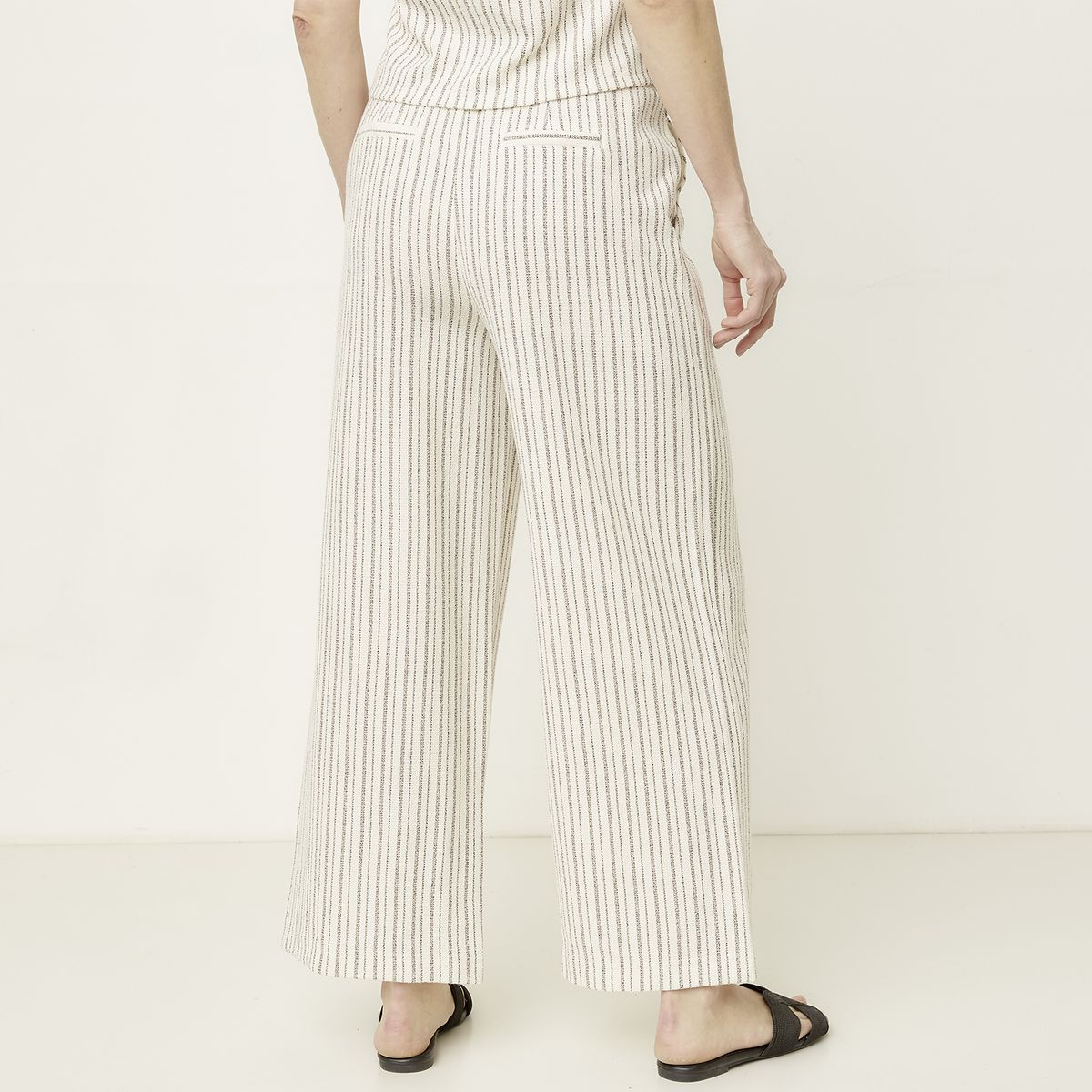 NEWPORT - Pantalón Tiro Alto Mujer Newport