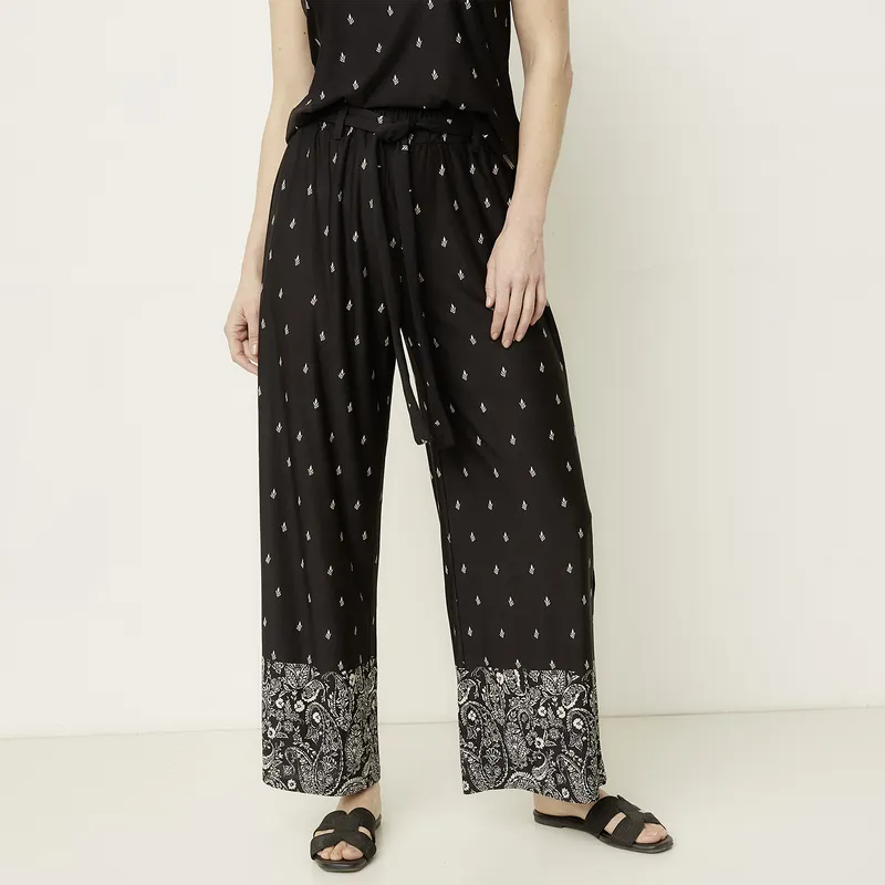 NEWPORT - Pantalón Tiro Alto Mujer Newport