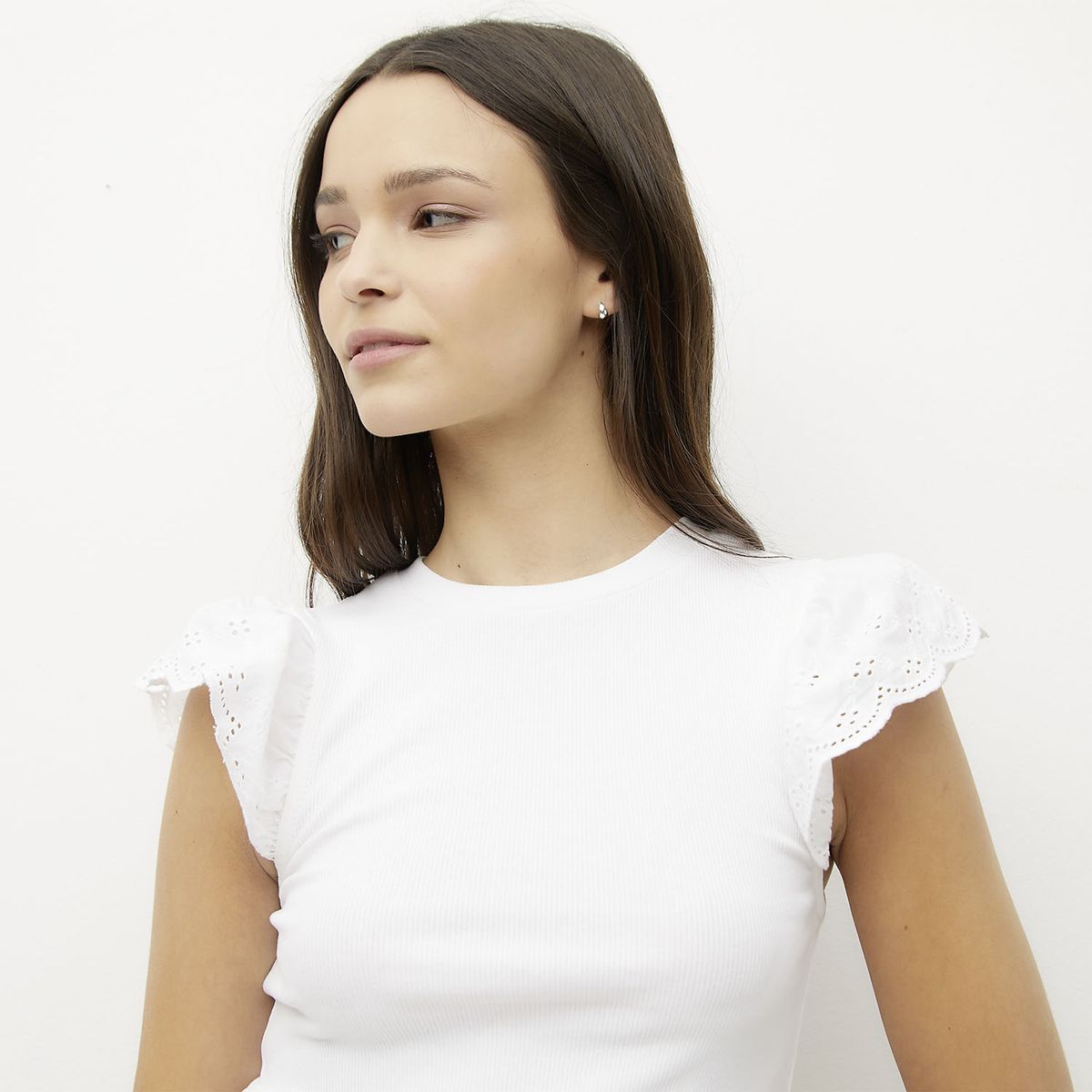 SYBILLA - Polera Algodón Mujer Sybilla