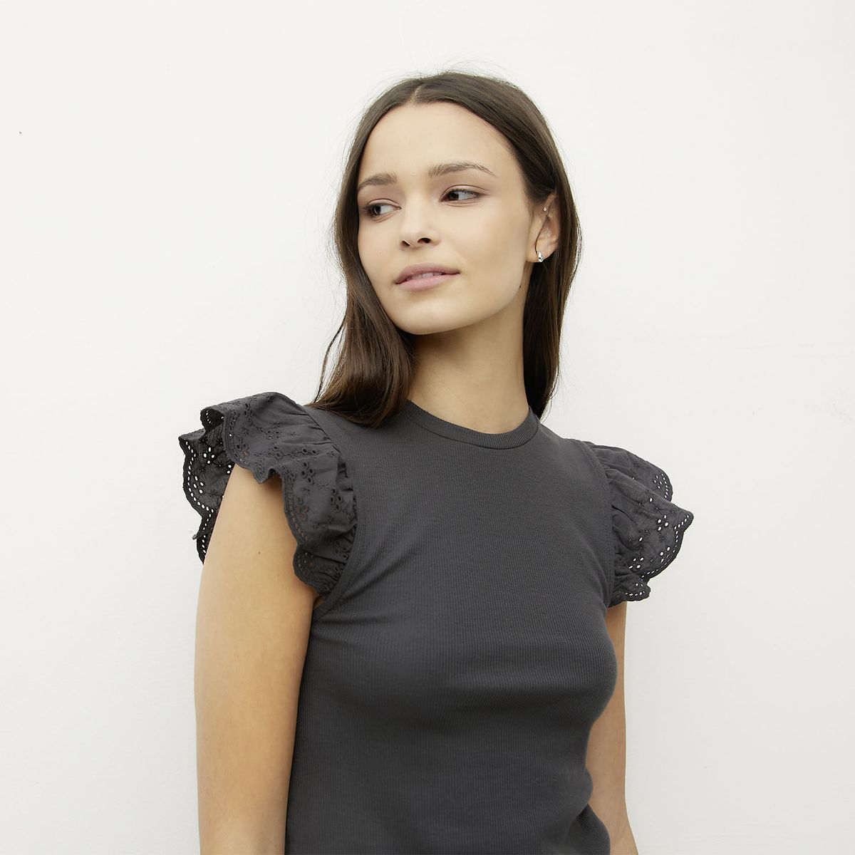 SYBILLA - Polera Algodón Mujer Sybilla