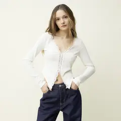 SYBILLA - Polera Manga Larga Mujer