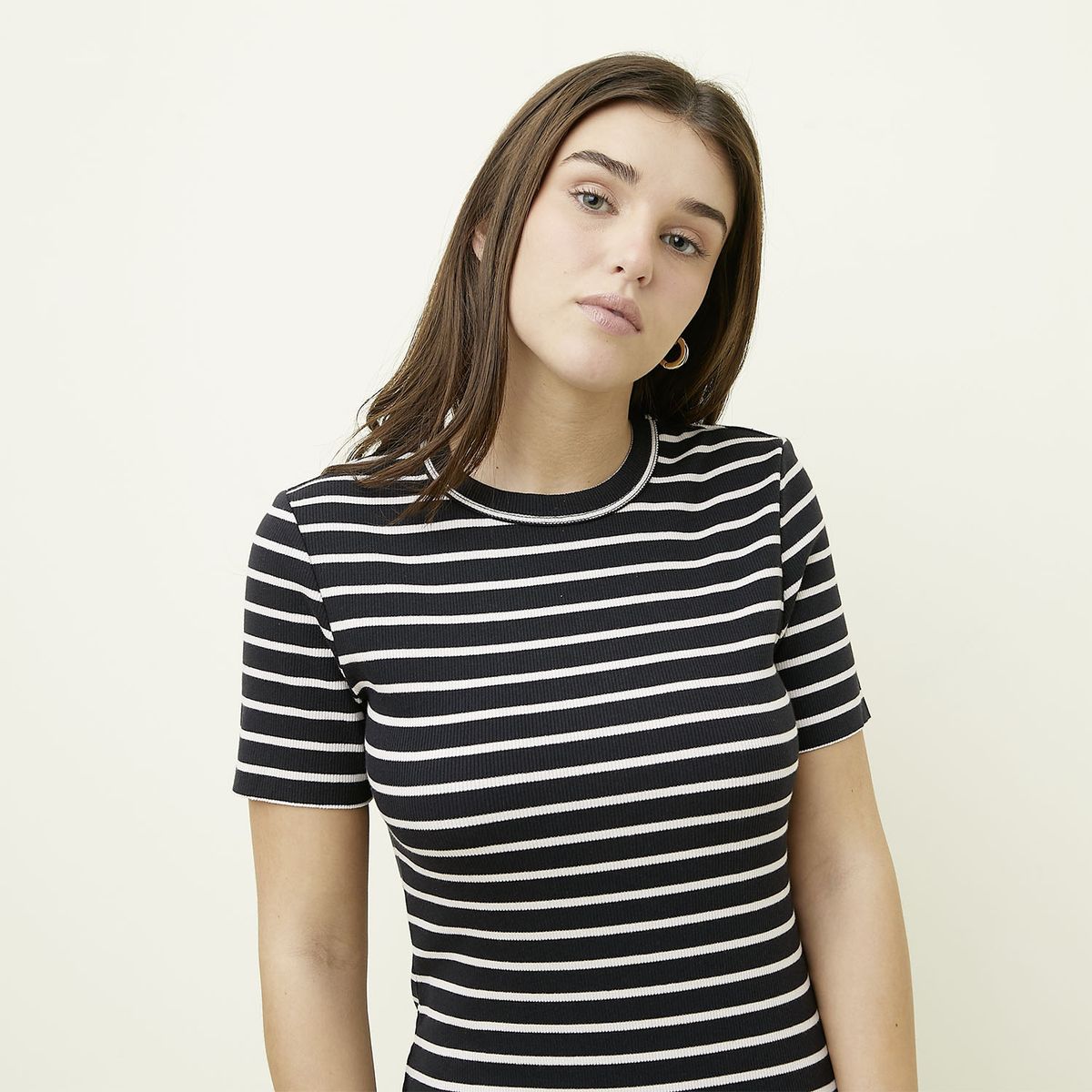 SYBILLA - Vestido Casual Mini Algodón Orgánico Mujer Sybilla