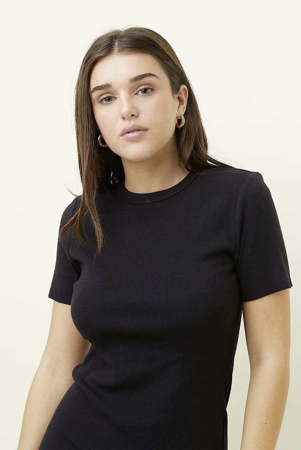 SYBILLA - Vestido Casual Mini Algodón Orgánico Mujer Sybilla