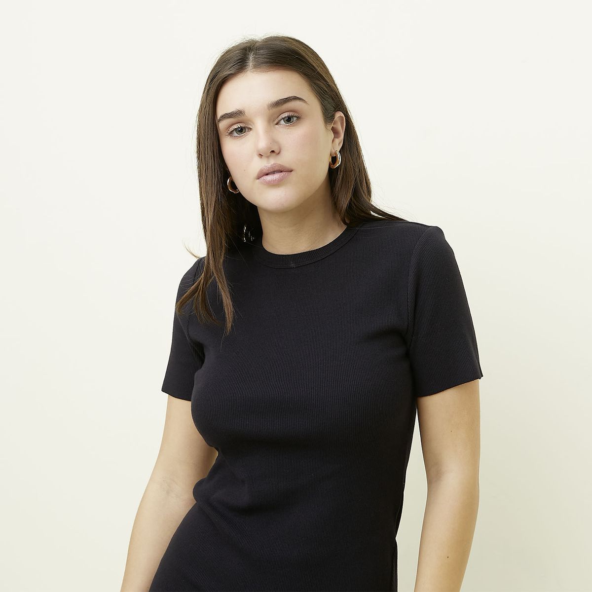 SYBILLA - Vestido Casual Mini Algodón Orgánico Mujer Sybilla