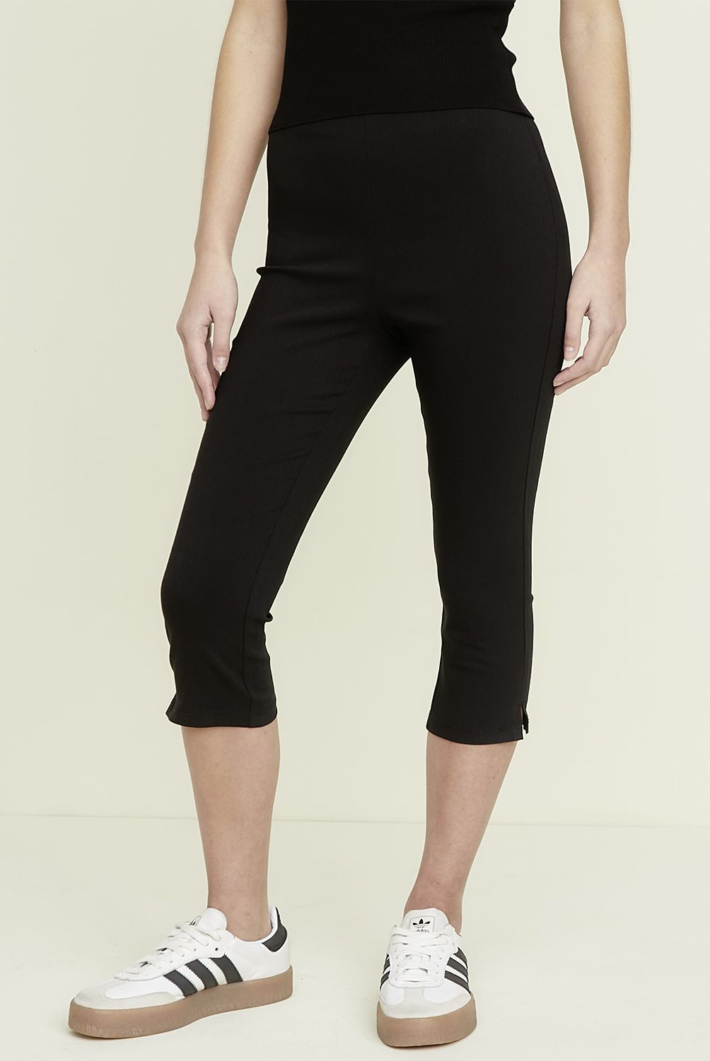 SYBILLA - Pantalon Mujer Negro Sybilla