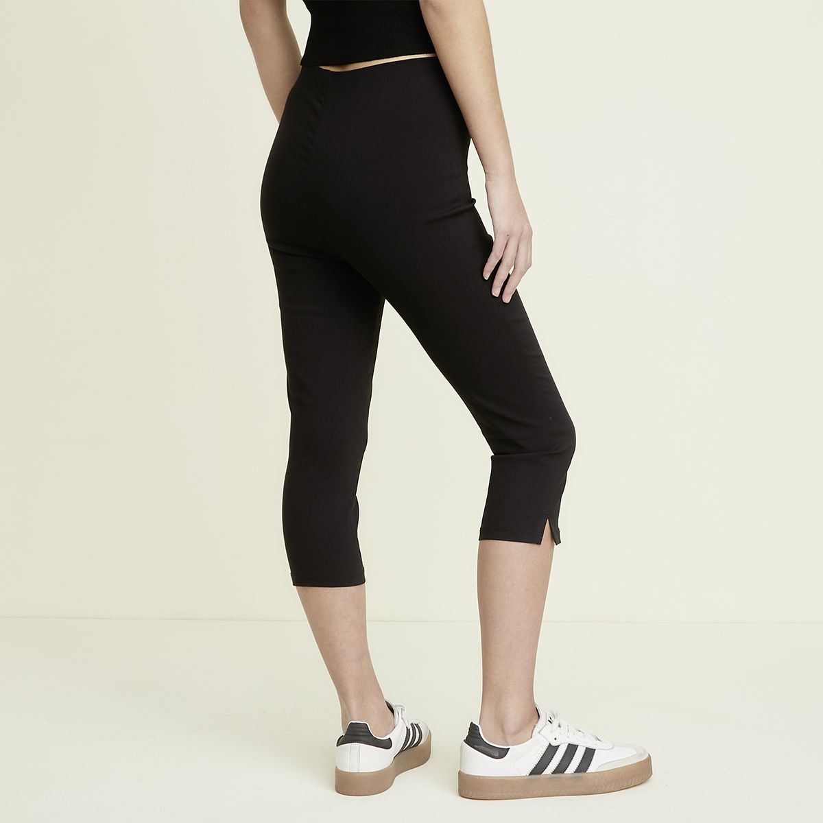 SYBILLA - Pantalon Mujer Negro Sybilla