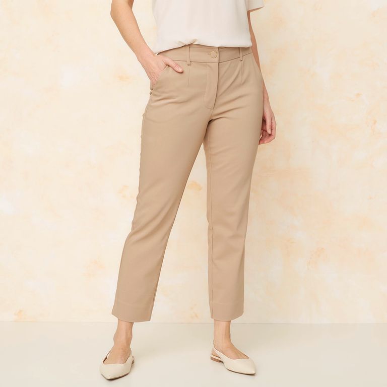 Pantalón Slim Tiro Alto Mujer S.Cocci
