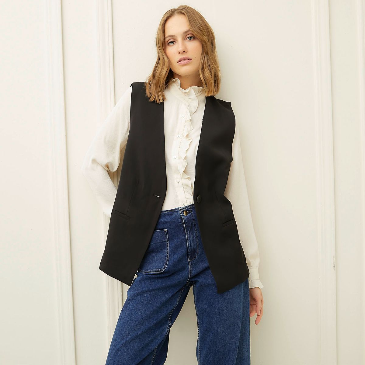 BASEMENT - Vest Mujer Basement