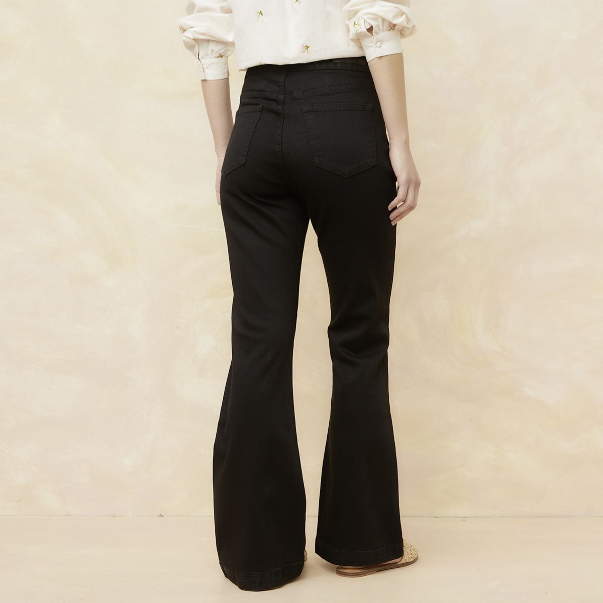 ELLE - Jeans Flare Mujer Elle