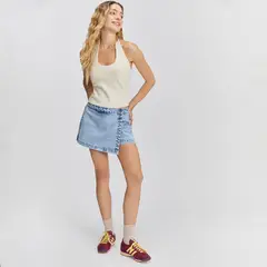 SYBILLA - Falda Short Mujer