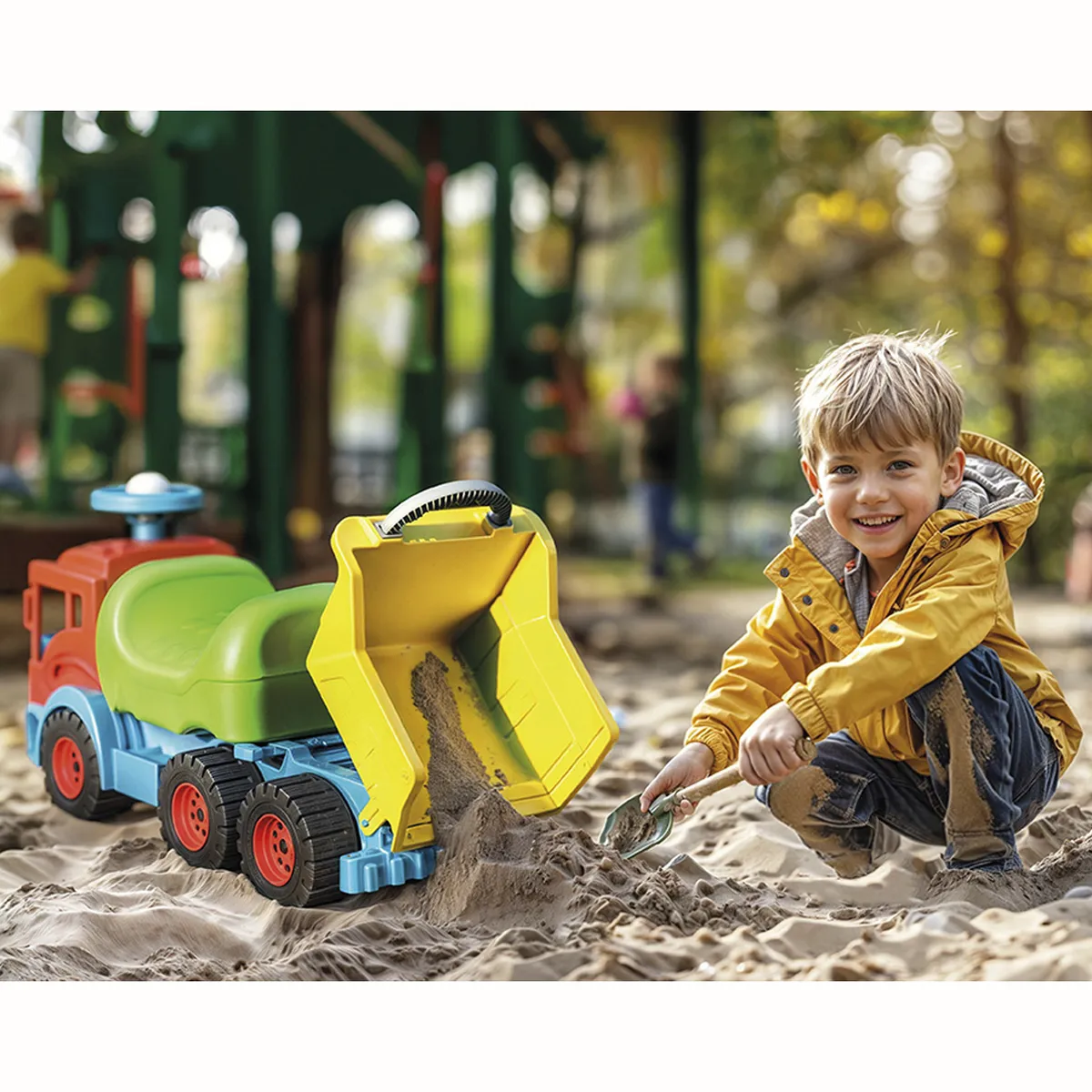 DOLU - Camion Correpasillos Multicolor Dolu