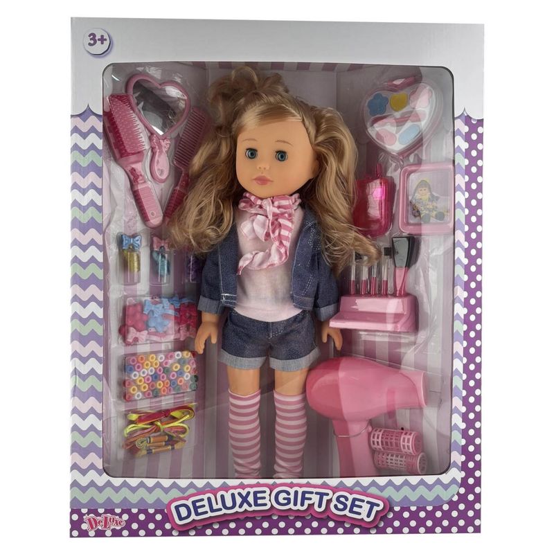 DELUXE - Muñeca Acc Salon Belleza Deluxe