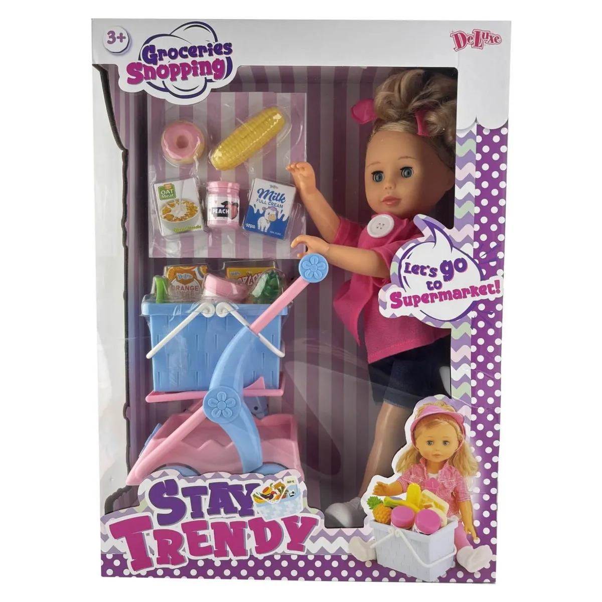 DELUXE - Muñeca Acc Supermercado Deluxe