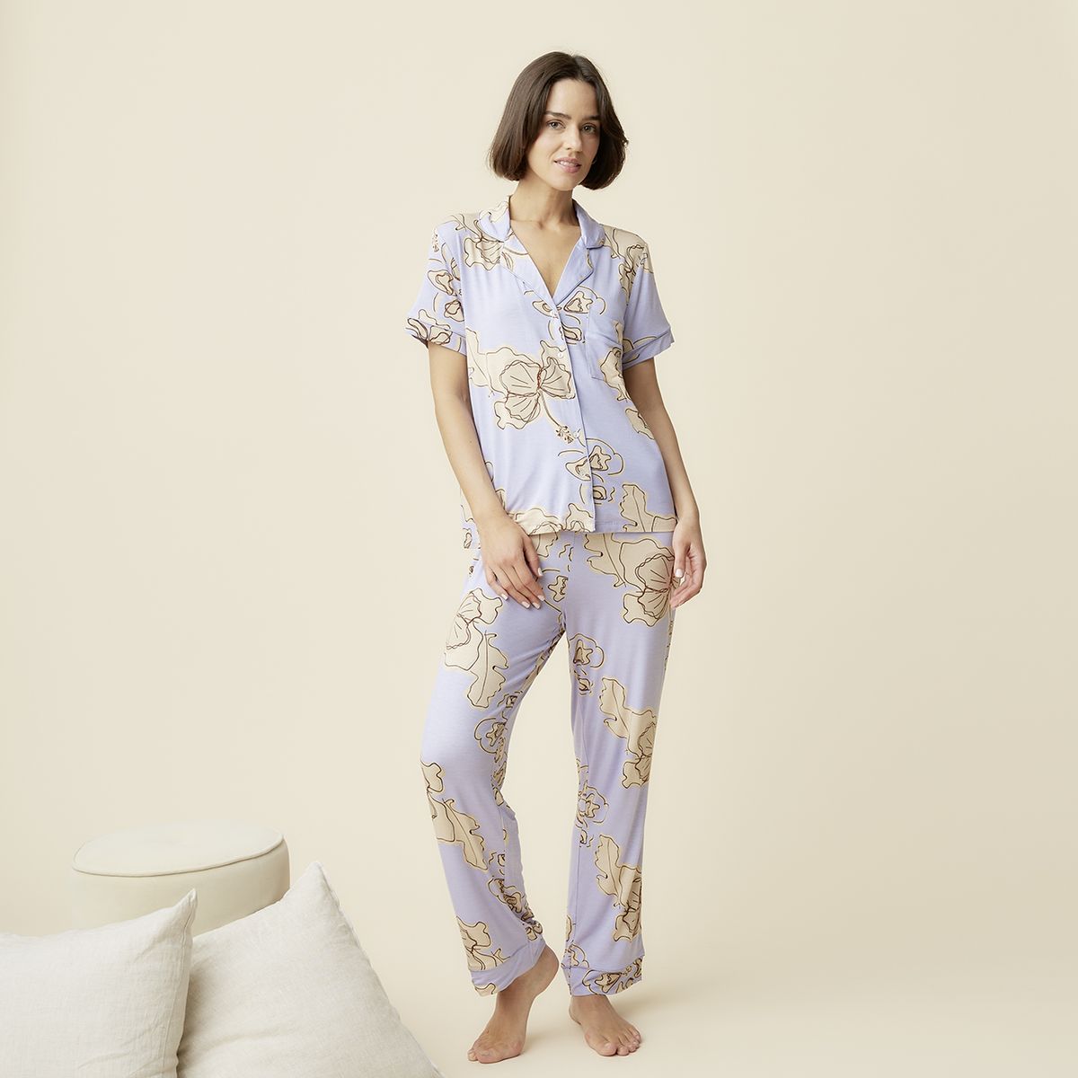 TRIUMPH - Pijama Camisero Mujer Triumph