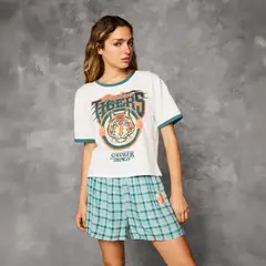 STRANGER THINGS - Pijama Algodón Mujer