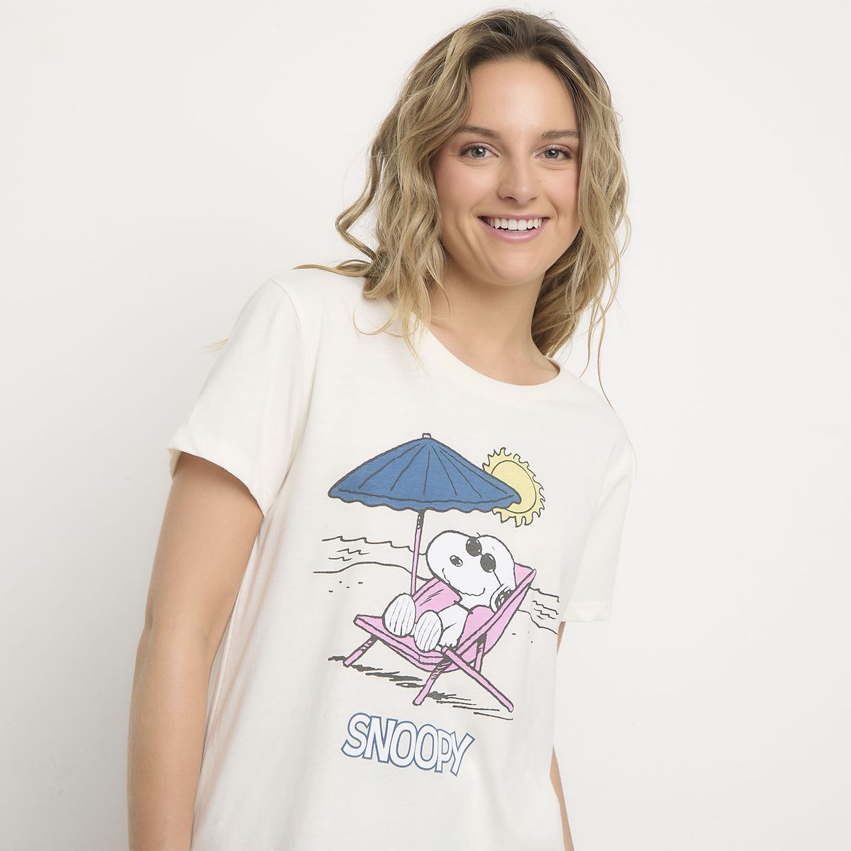 SNOOPY - Pijama Algodón Mujer Snoopy en Caja Snoopy