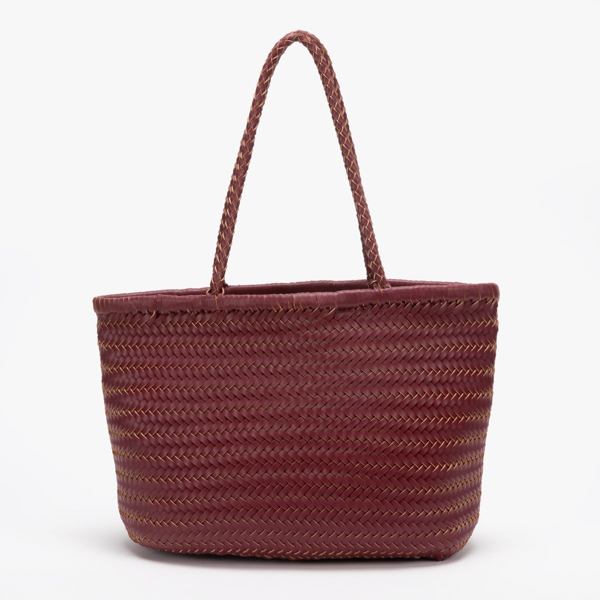 BASEMENT - Cartera Tote Trenzada Mujer Basement
