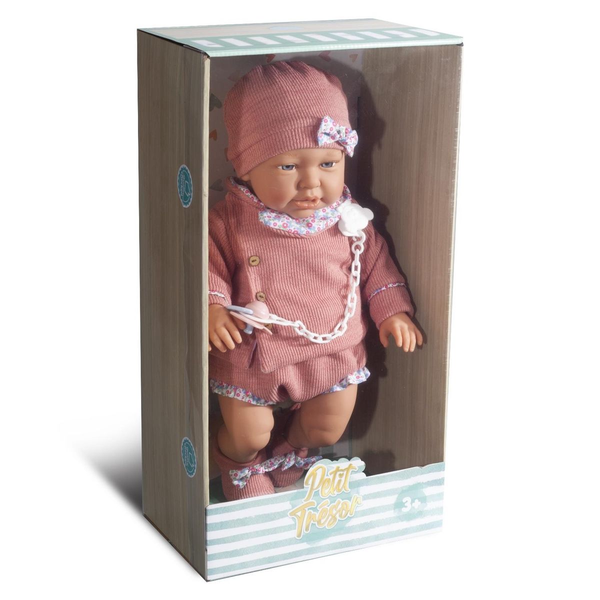 PICCOLA BABY - Muñeca Recién Nacida Pink Piccola Baby