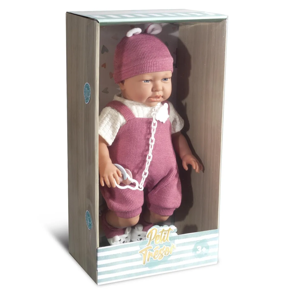 PICCOLA BABY - Muñeca Recién Nacida Fucsia Piccola Baby