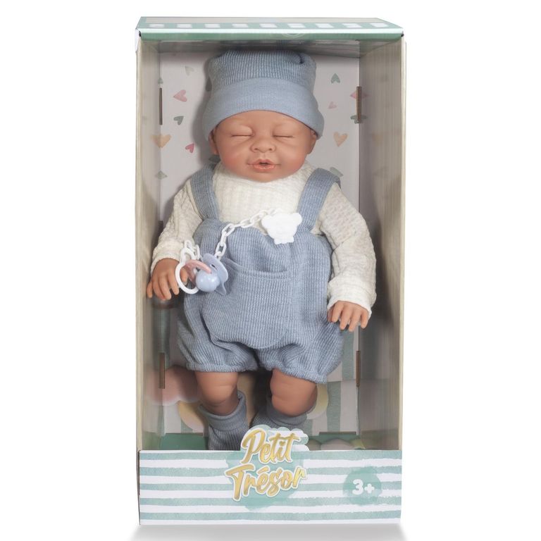 PICCOLA BABY Muñeca Recién Nacida Celeste