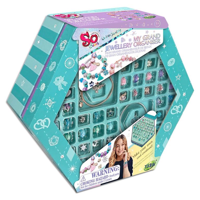 SO BEADS Set De Joyas Hexagonal