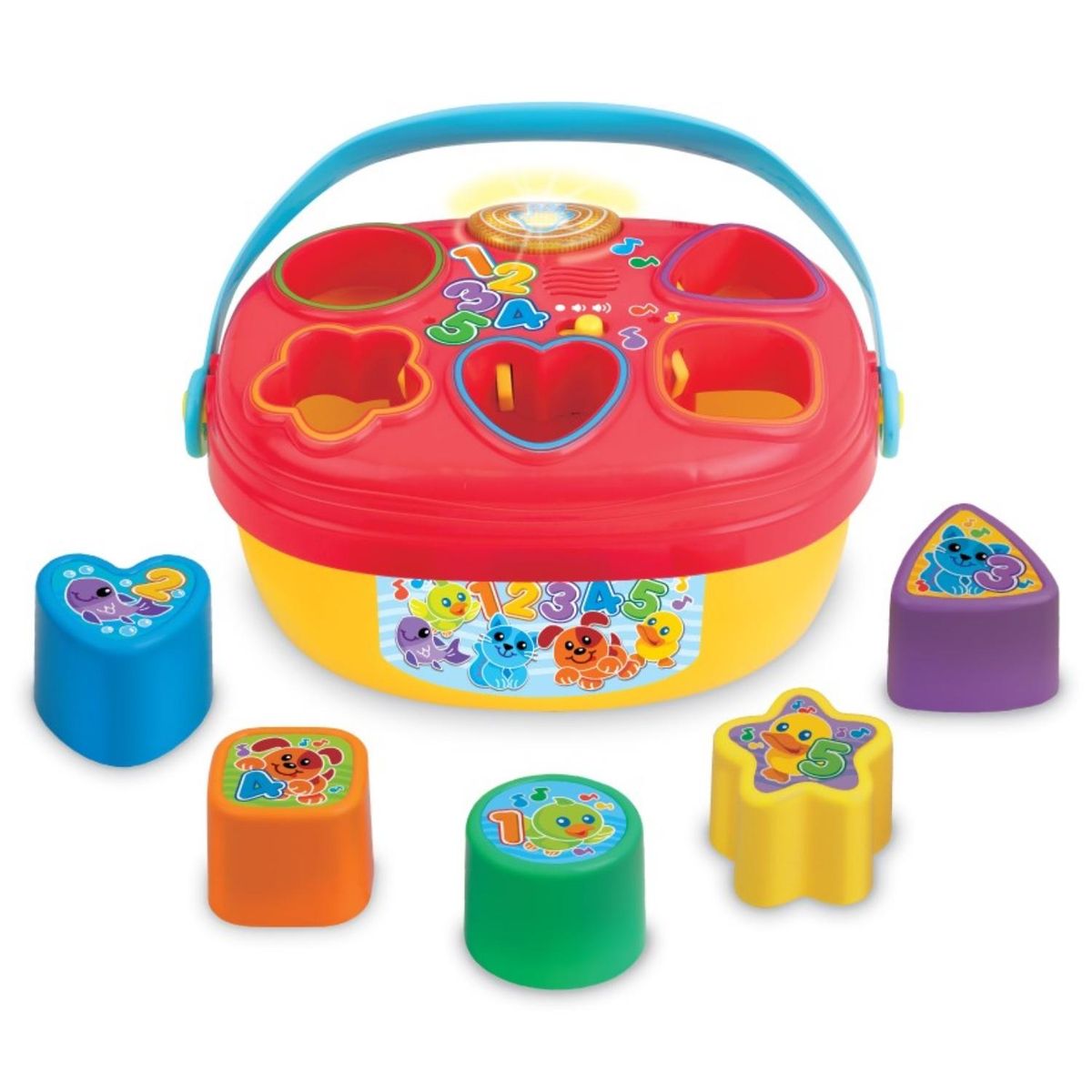 WINFUN - Juguete Interactivo Piezas Para Encajar Con Luz y Sonido Winfun