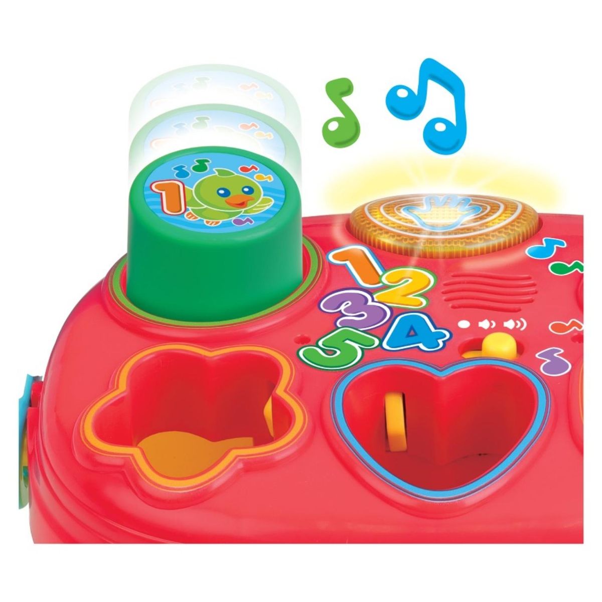 WINFUN - Juguete Interactivo Piezas Para Encajar Con Luz y Sonido Winfun