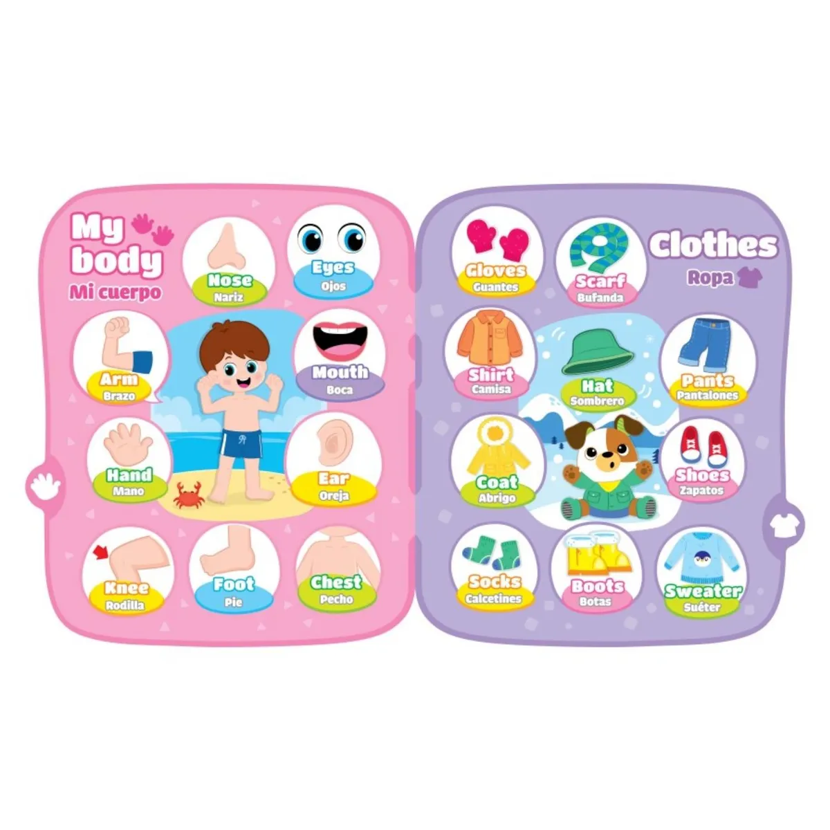 WINFUN - Libro Biligue Interactivo Winfun