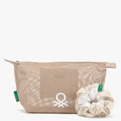 BENETTON - Cosmetiquero + Colet Mujer
