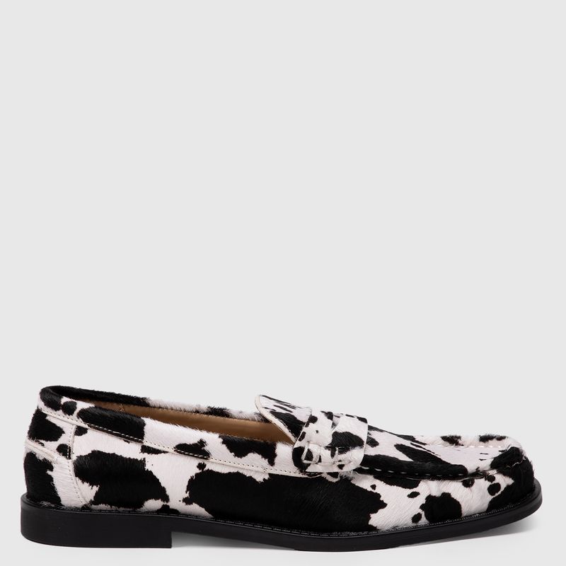 BASEMENT - Mocasin Mujer Cuero Multicolor Basement
