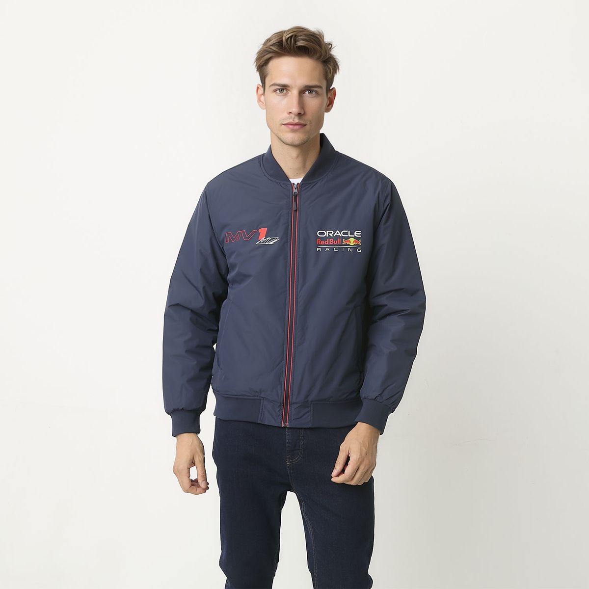 RED BULL - Chaqueta Bomber Hombre Red Bull