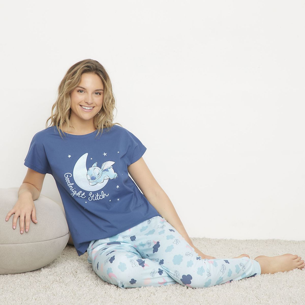 DISNEY - Pijama Algodón Mujer Disney