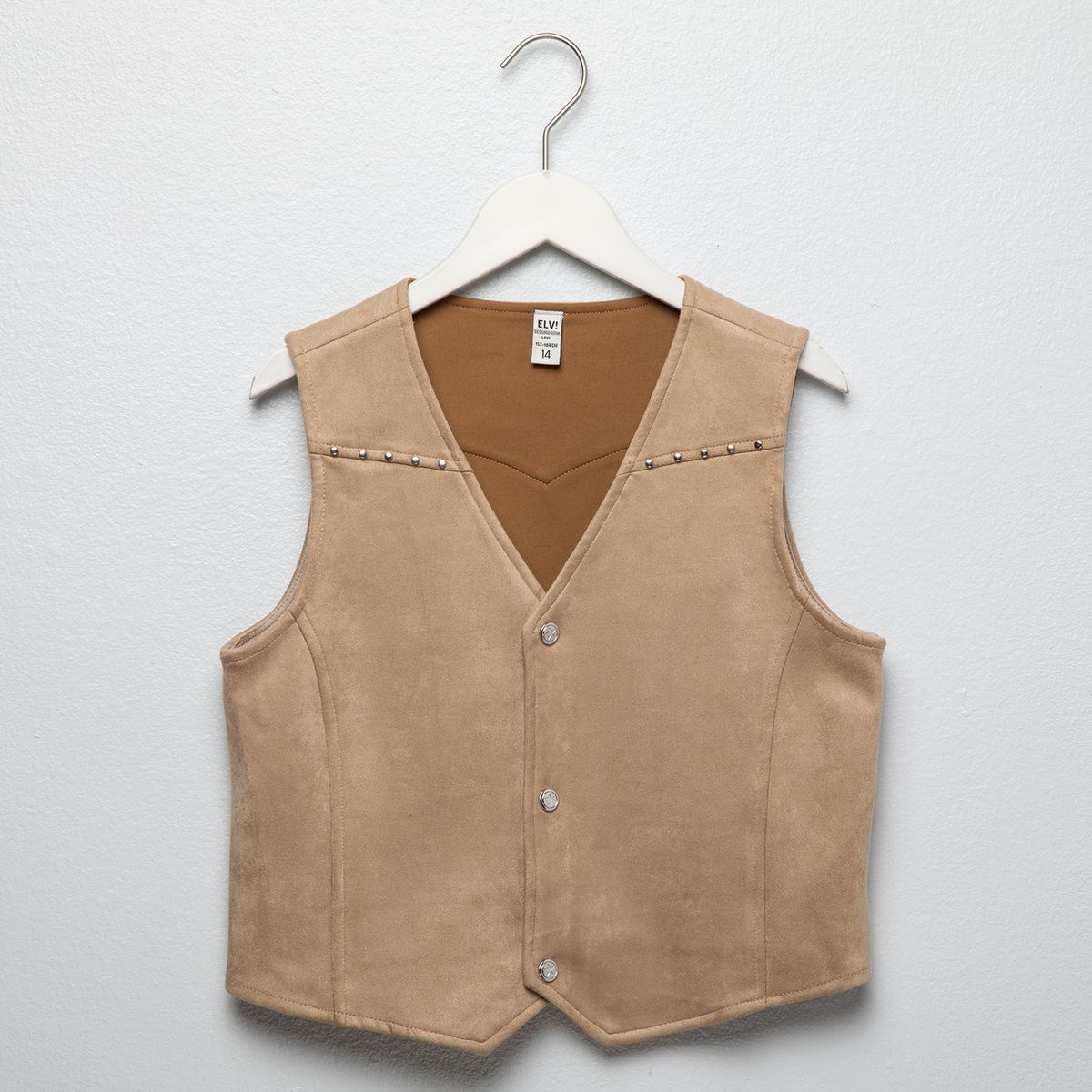 ELEVEN - Vest Suede Niña Eleven