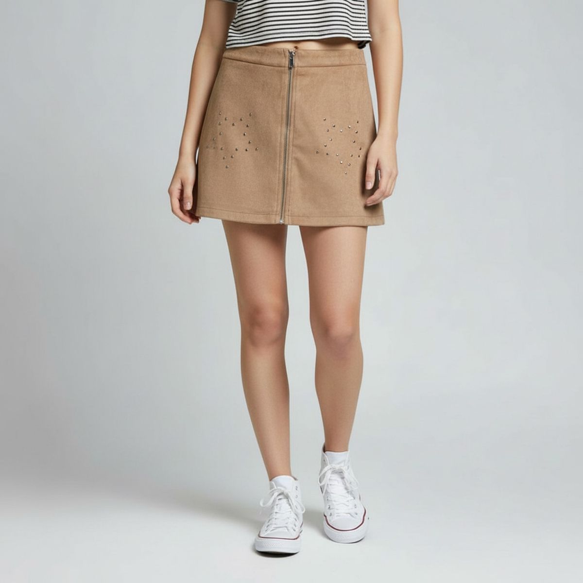 ELEVEN - Falda Suede Niña Eleven