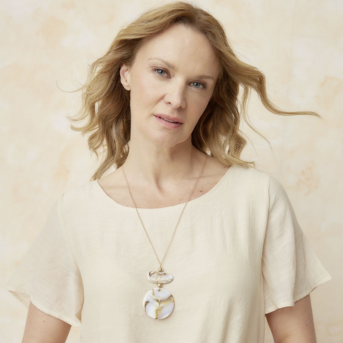 S COCCI - Blusa con Collar Mujer S. Cocci